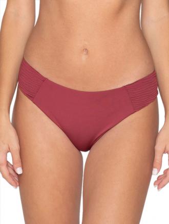 Μαγιό Bikini Κανονικό με πλισέ σχέδιο στο πλάι. Από απαλό οικολογικό ύφασμα Sensive με φυσική γυαλάδα. Αόρατες ραφές και λάστιχα, εφαρμόζει χωρίς να πιέζει. Διακριτικό Κόσμημα με το Logo Luna πίσω. Συνδυάζεται με τα Tops της σειράς. Διαθέσιμο έως 3XL. 