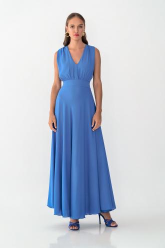 Φόρεμα αμπιγέ με VE σε ίσια άνετη γραμμή 100% Ελληνικό προιόν