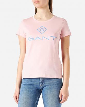 Μπλούζα τύπου T-shirt, σε κανονική γραμμή, με κέντημα με λογότυπο GANT στο στήθος. (Σύνθεση: 100% Βαμβάκι)