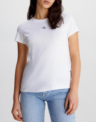Γυναικείο T shirt κοντομάνικο, σε κανονική γραμμή, με τύπωμα μπροστά το λογότυπο της εταιρείας. ( Σύνθεση: 100% Βαμβάκι )